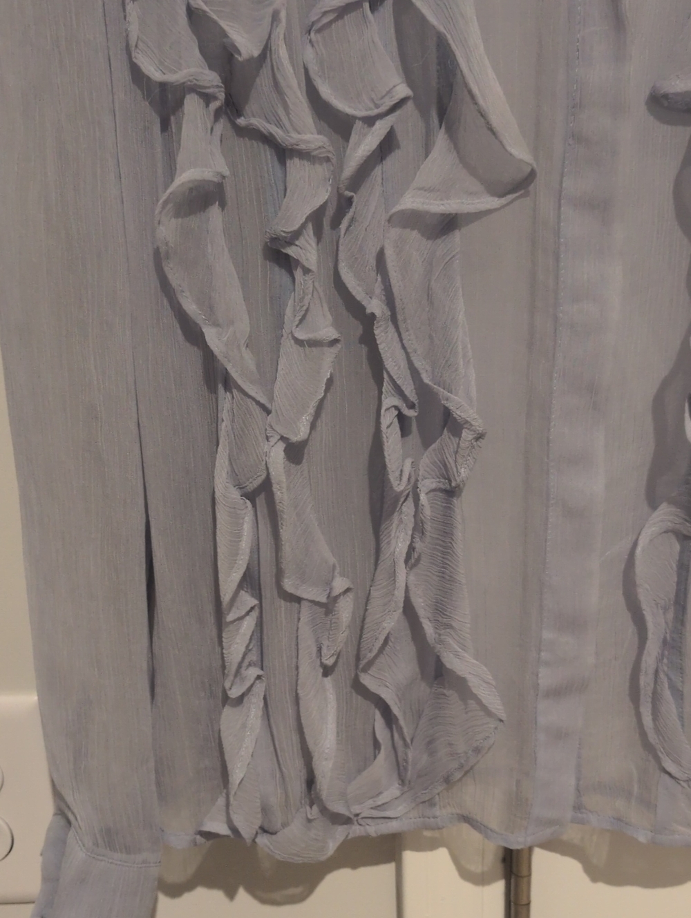 J.Crew Ruffle Front Blouse - Picture 5 of 8